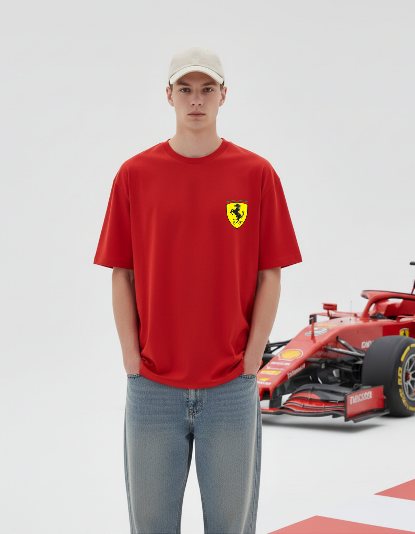 Charles Leclerc F1 Oversized Tee