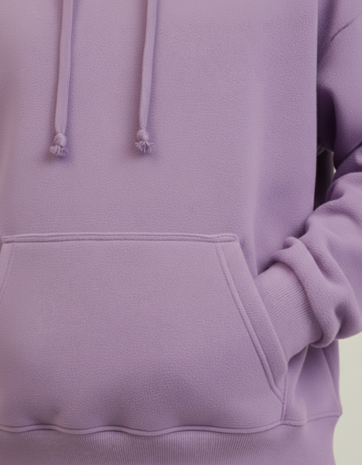Oversized Lavender Hoodie