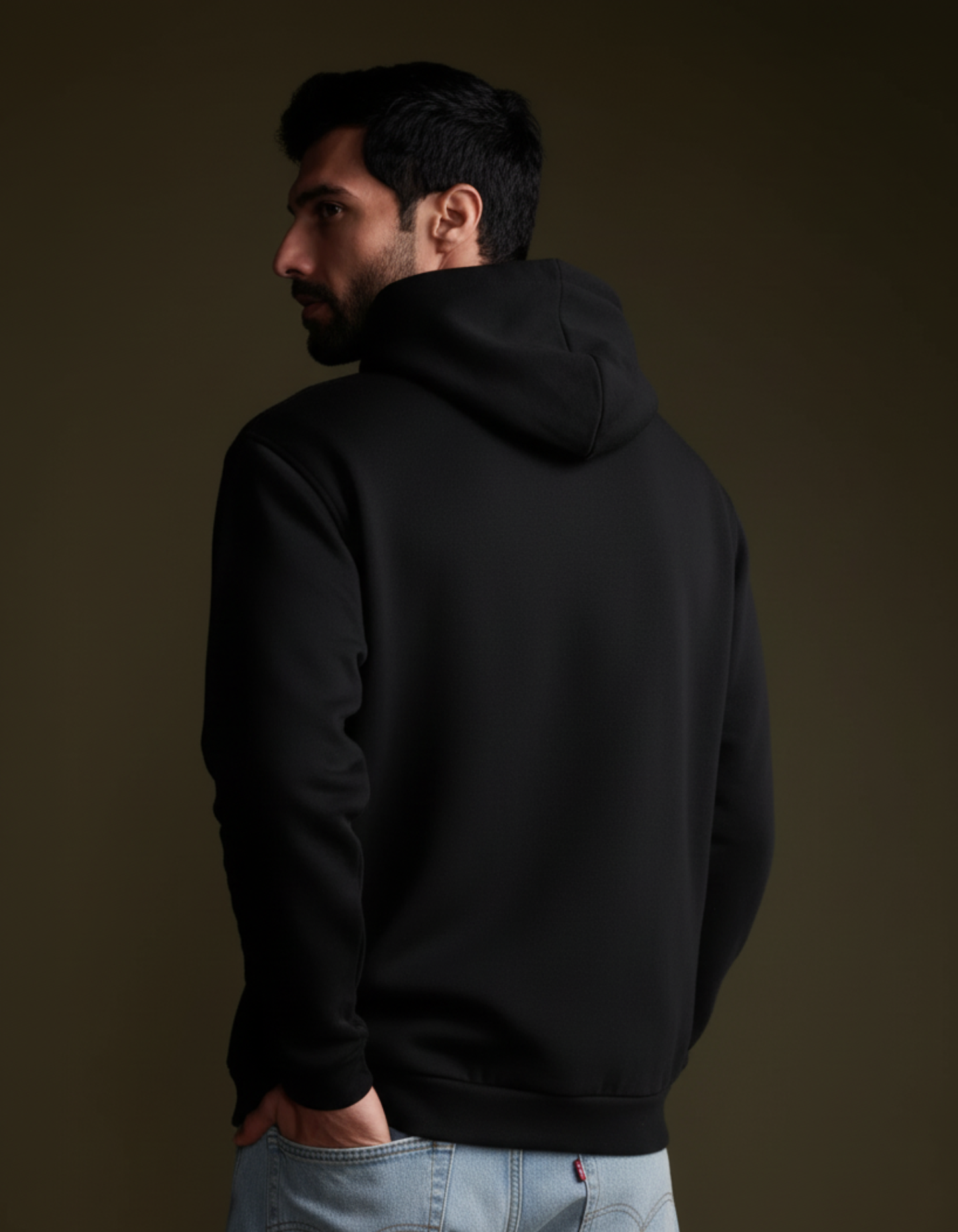 Oversized Black Hoodie