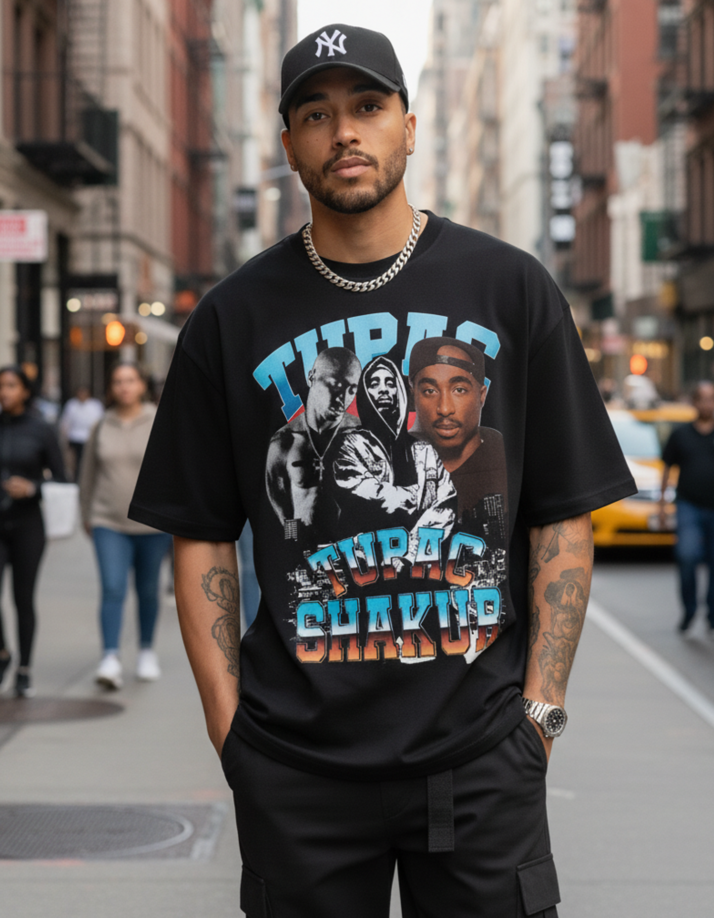 Tupac Graphic Oversized T-shirt.