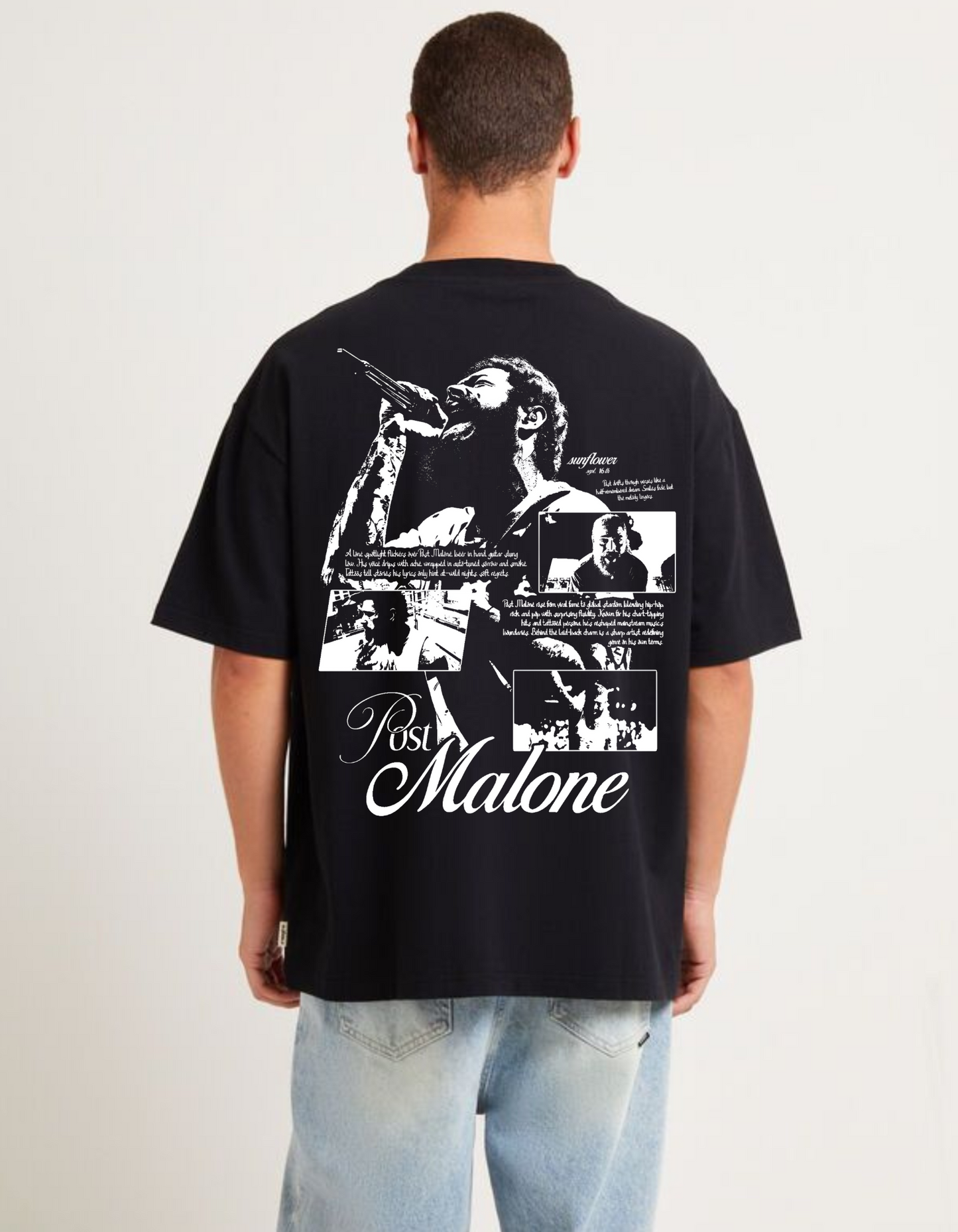 Post Malone Y2K Oversized T-shirt