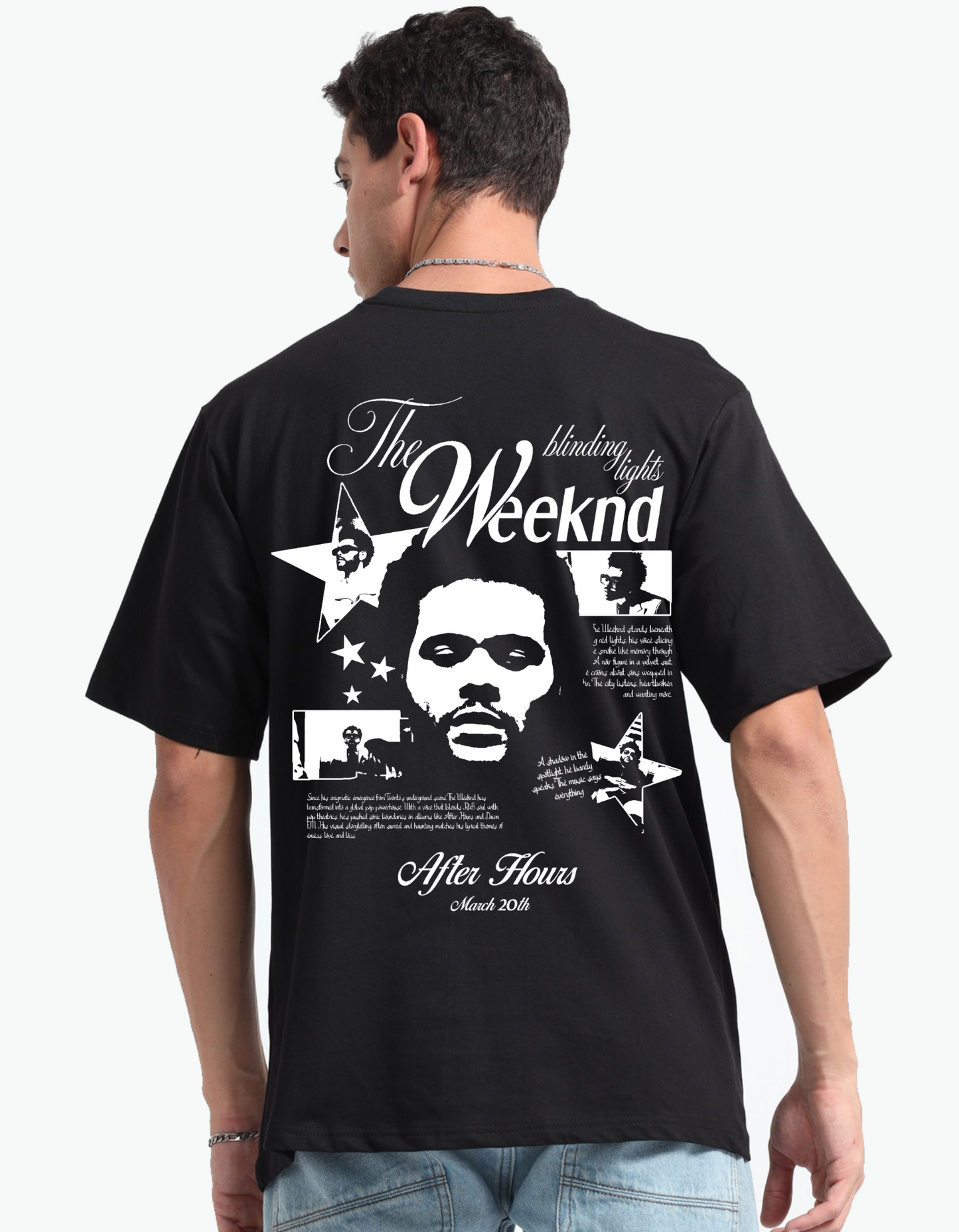 The Weeknd Oversized T-Shirt