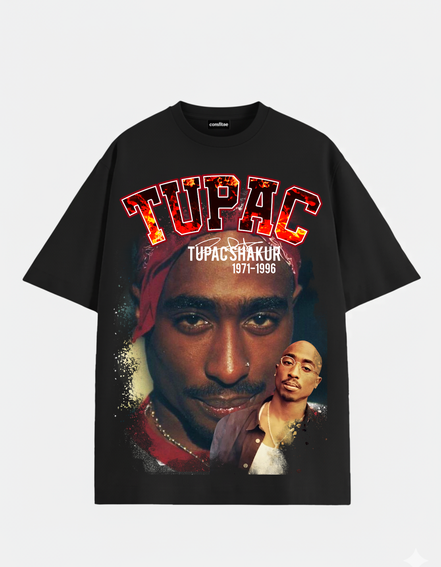 Tupac Graphic Oversized T-Shirt