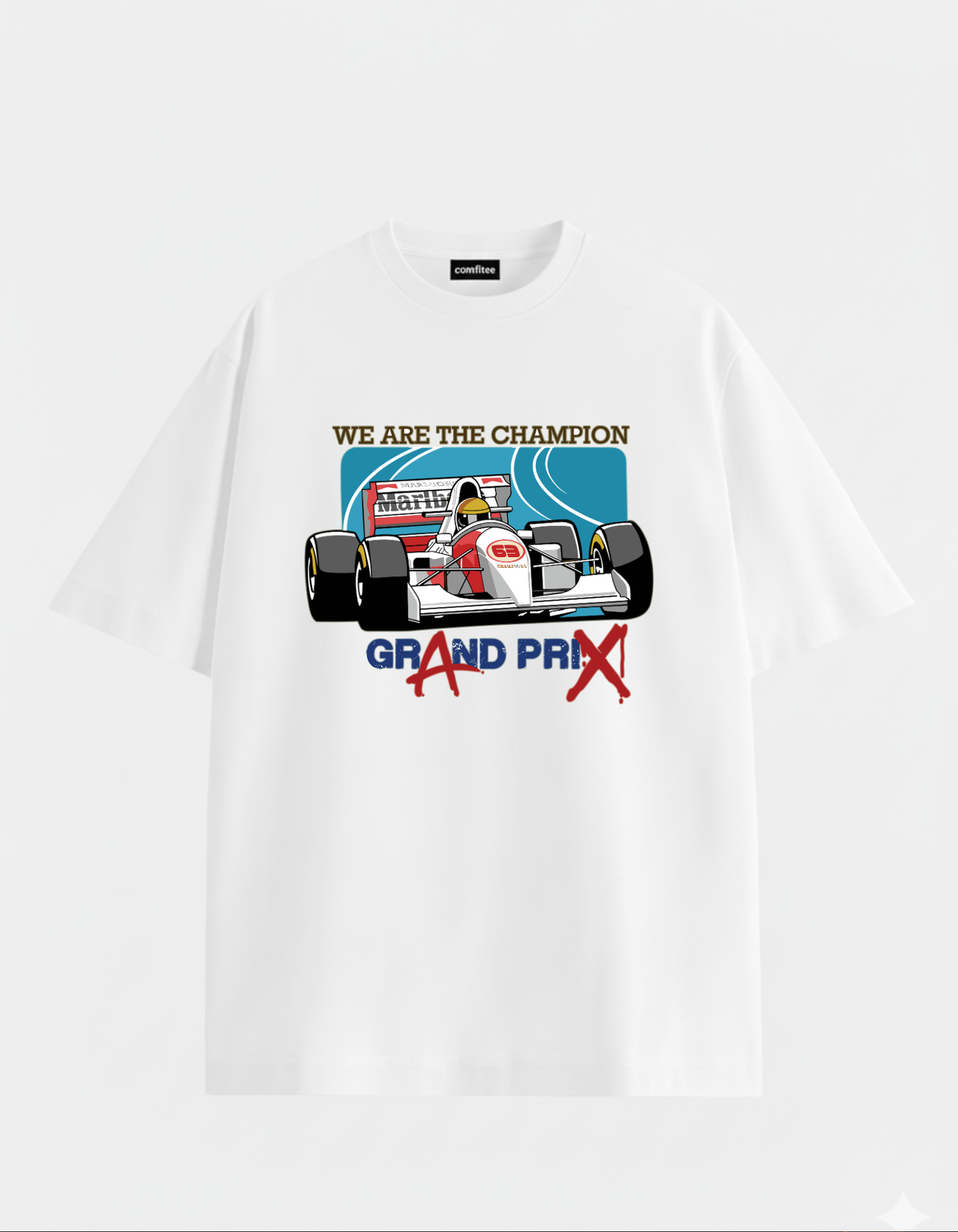 Ayrton Senna F1 Oversized Tee