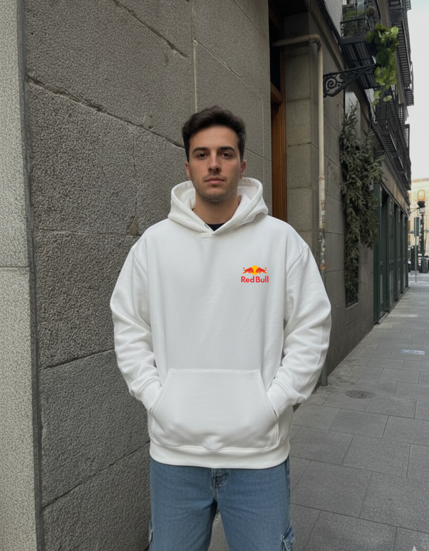 White Red Bull Motorsport Hoodie
