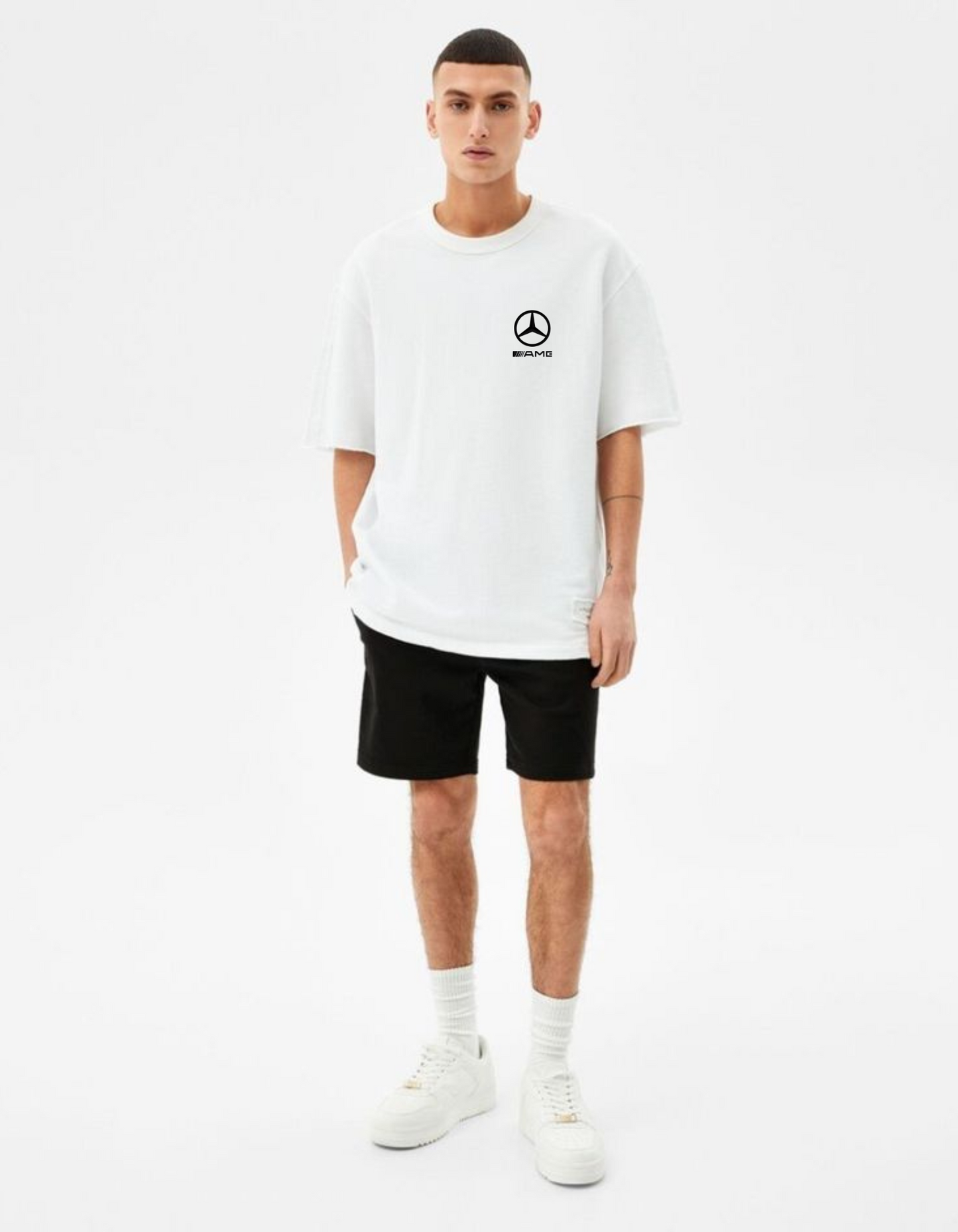 Oversized Mercedes AMG Petronas F1 Graphic T-Shirt