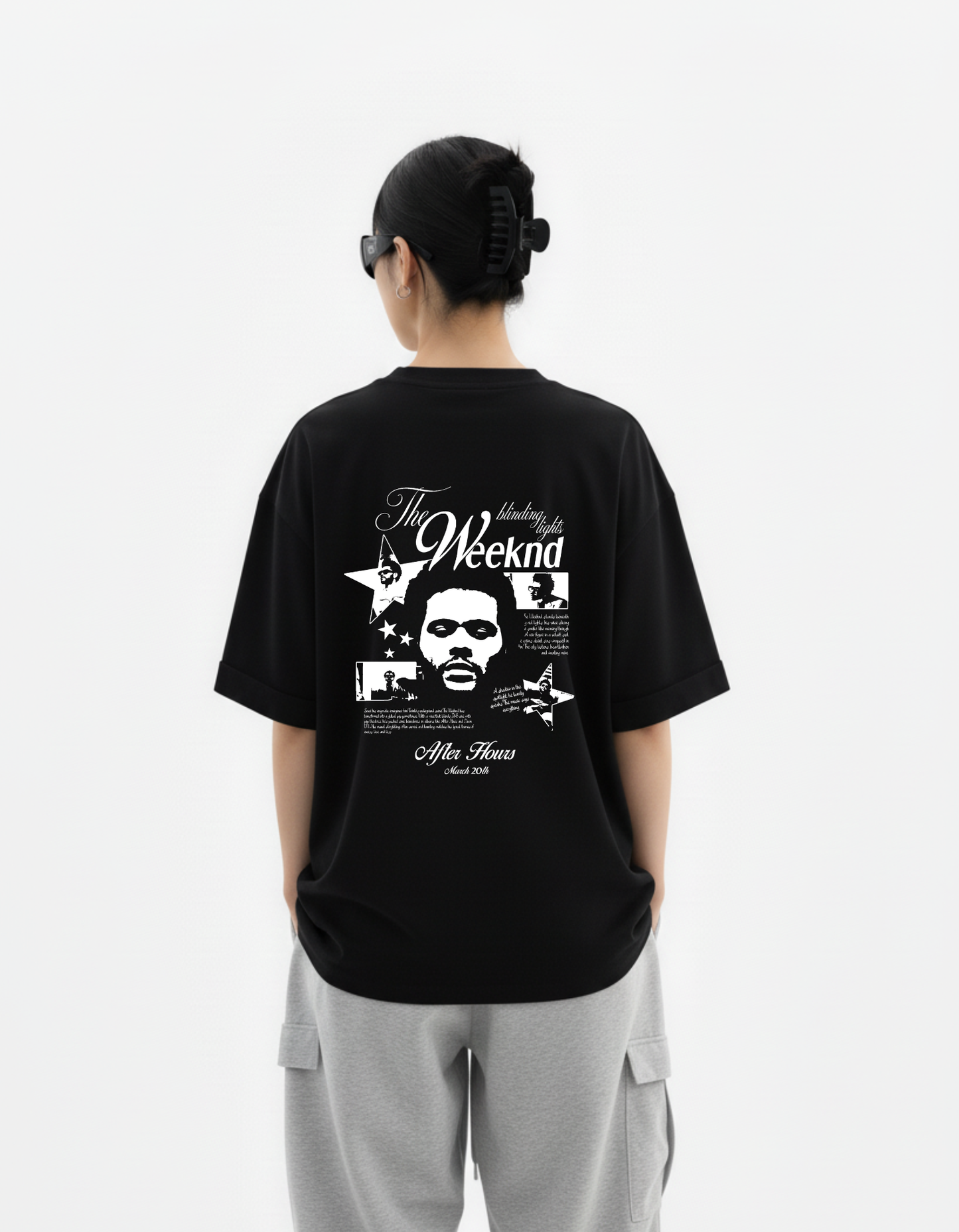 The Weeknd Oversized T-Shirt