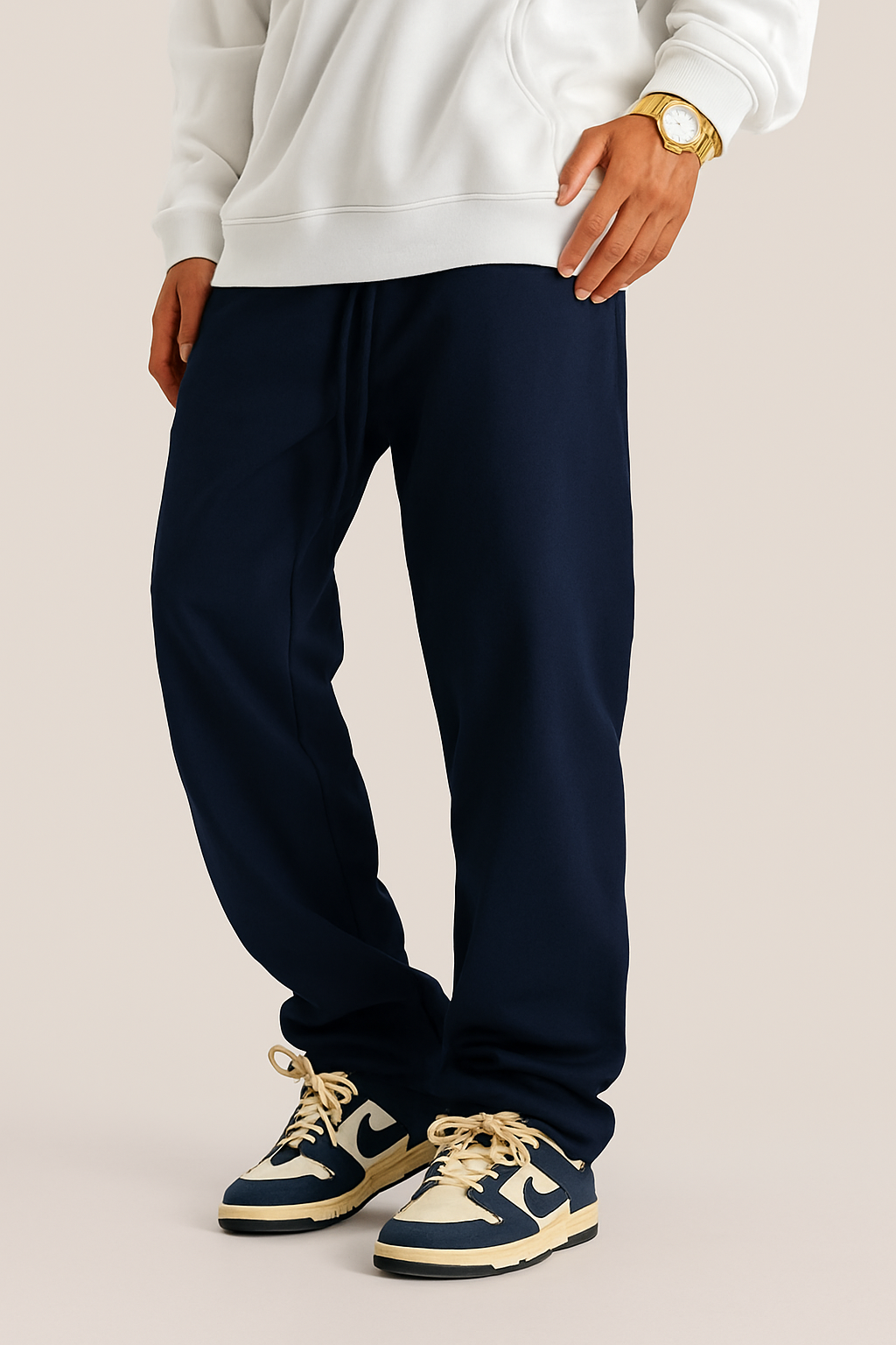 NAVY BLUE SWEATPANTS