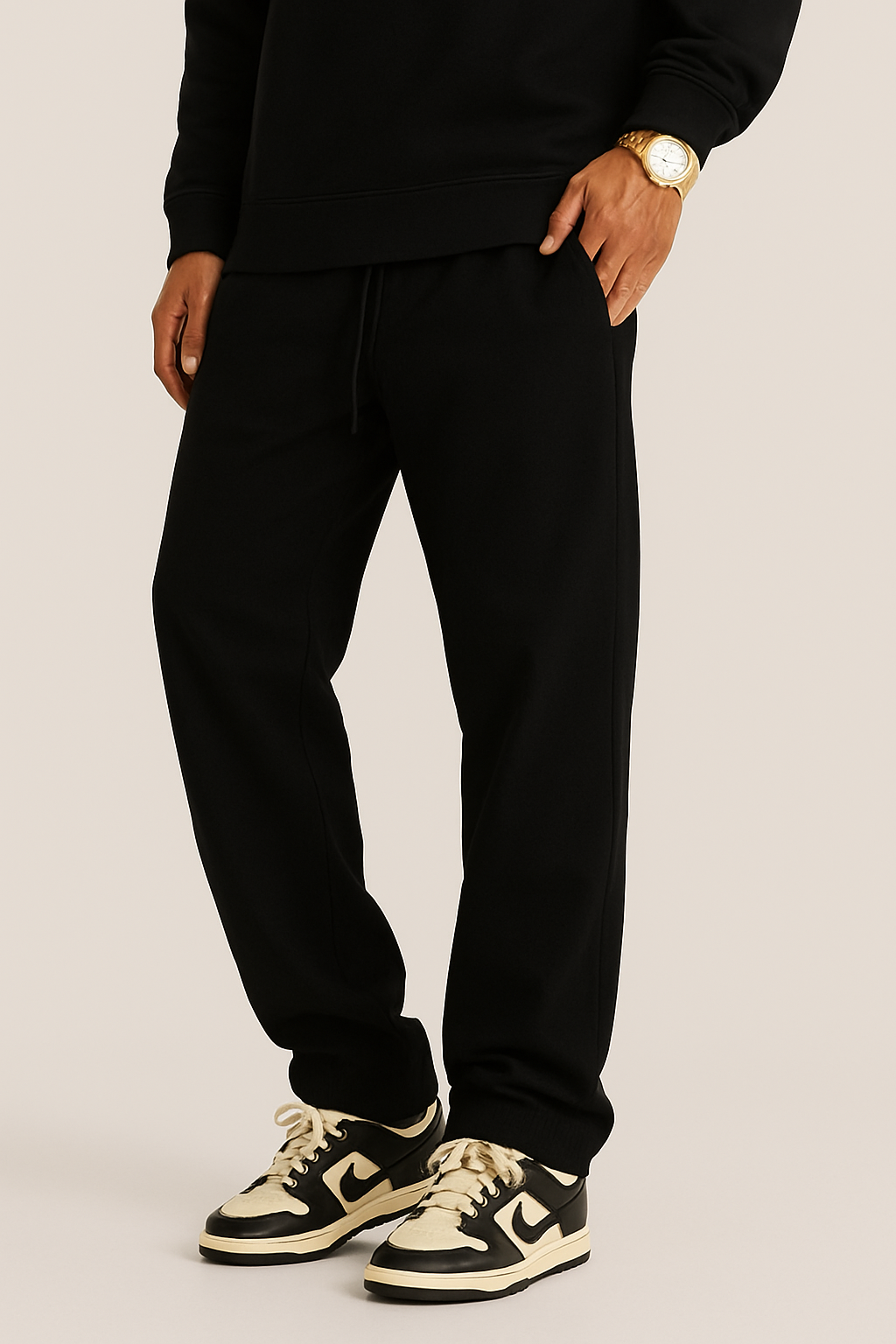 BLACK SWEATPANTS