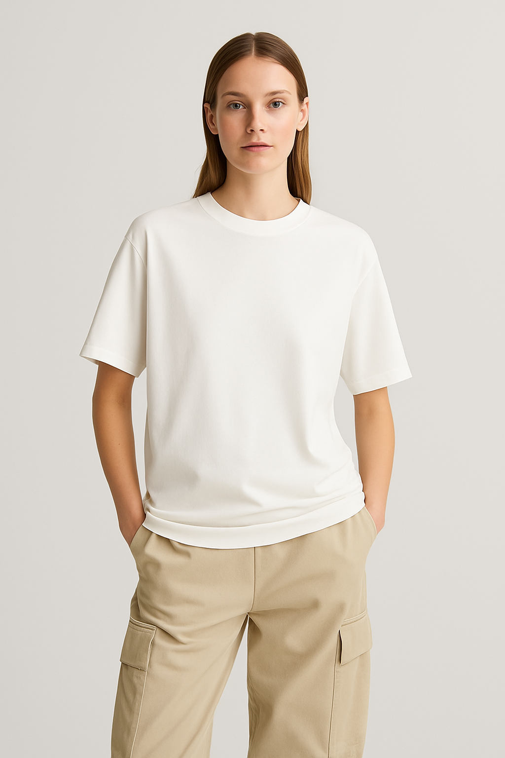 White Oversized T-shirt