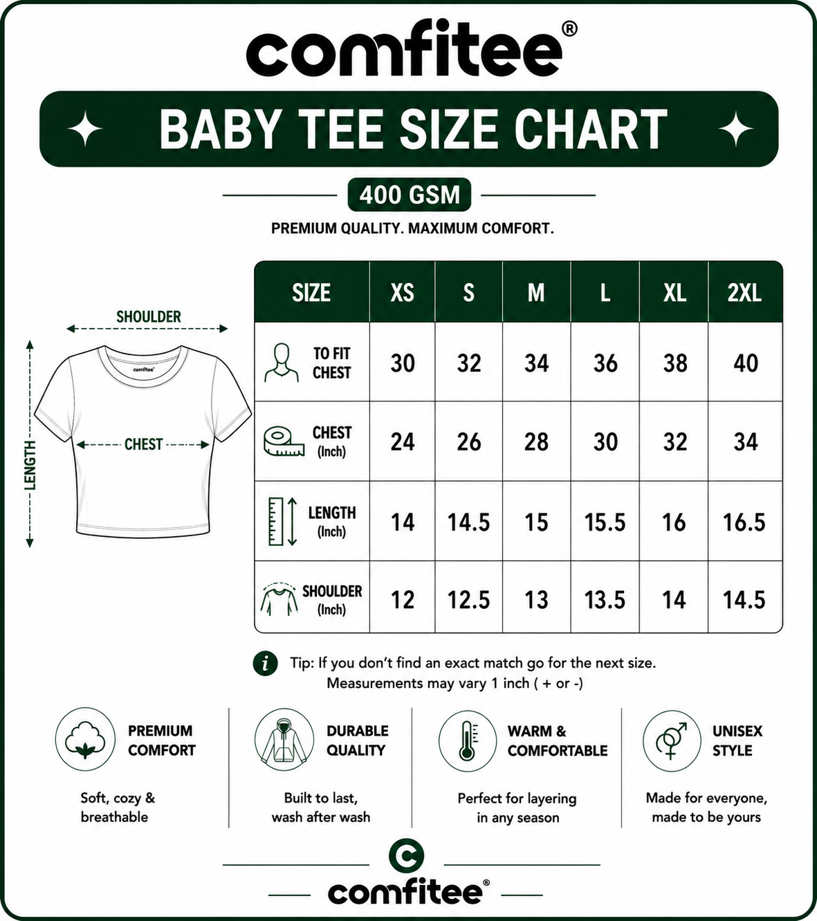 Spider Icon Baby Tee