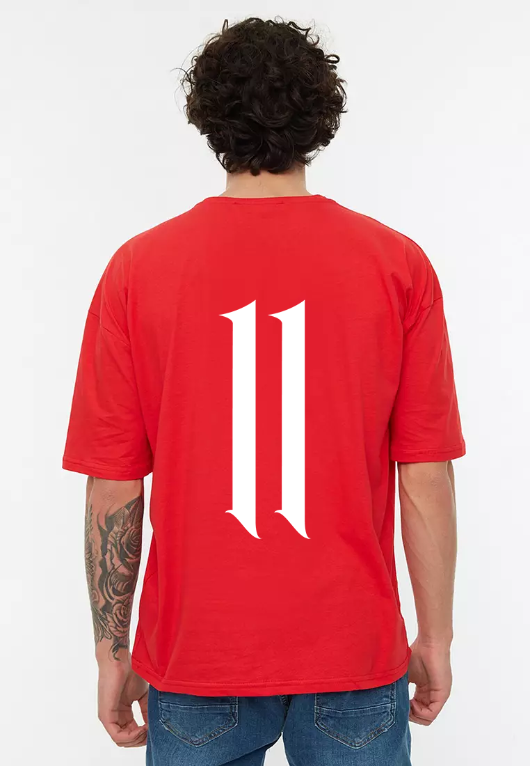 Mo Salah Oversized Tee ⚡⚽ | Iconic Player Edition