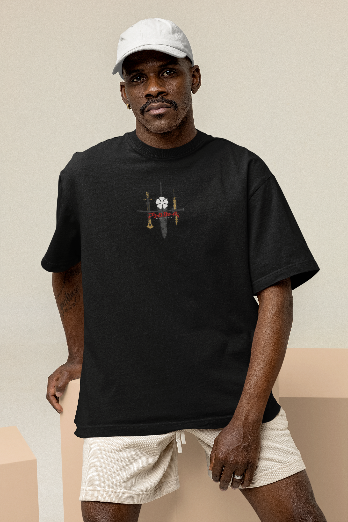 Black Clover Oversized Anime T-Shirt