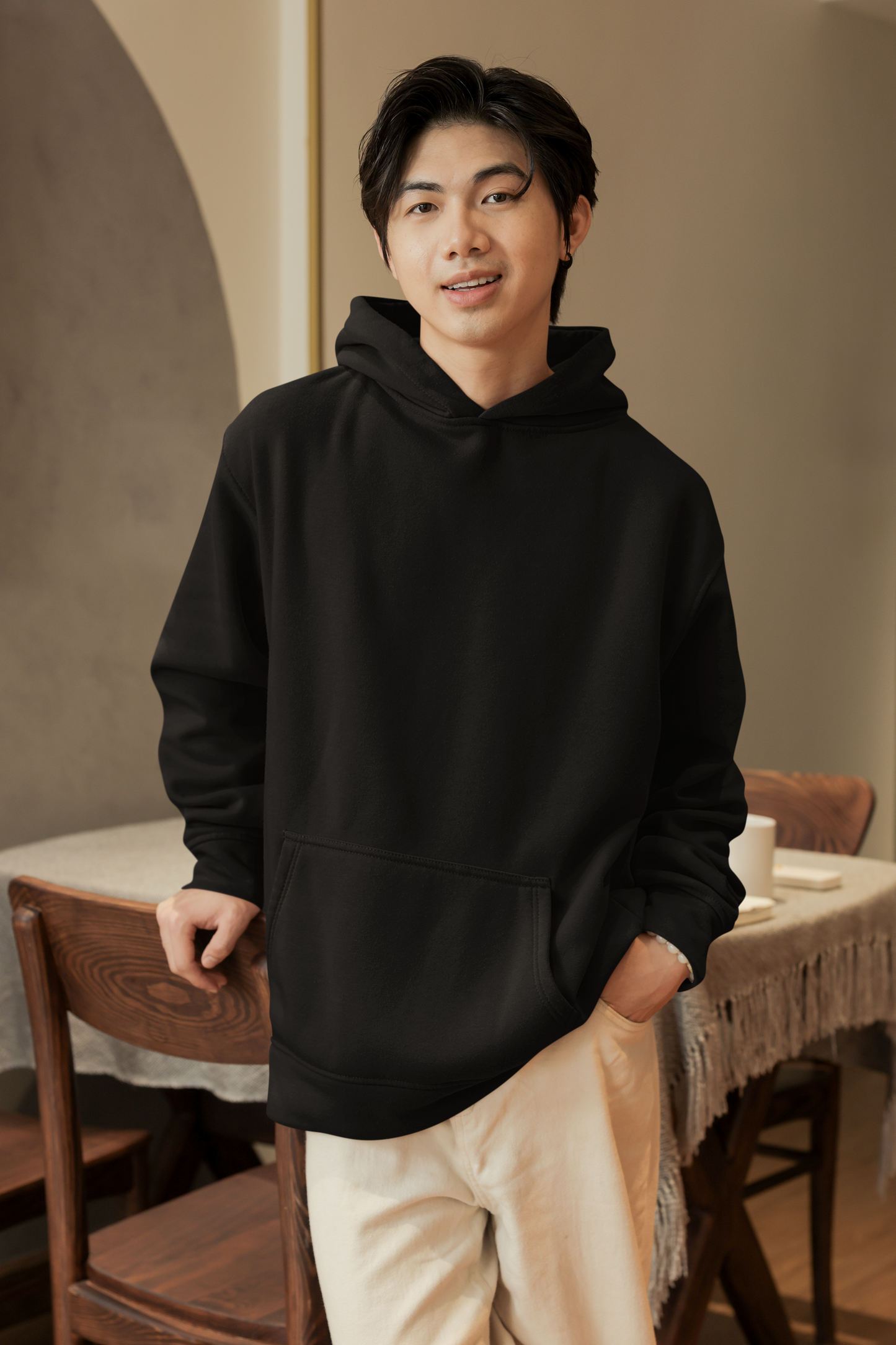 Black Oversized Hoodie