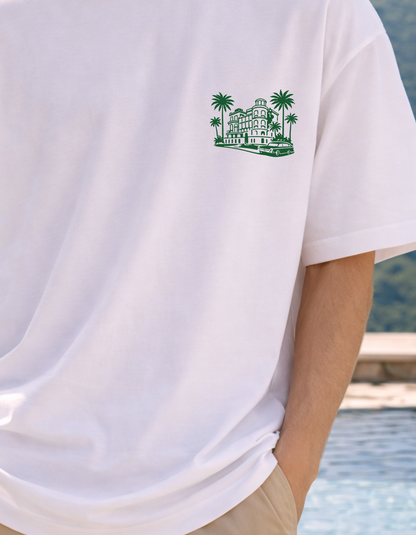 Monaco Nights Graphic Oversized T-Shirt