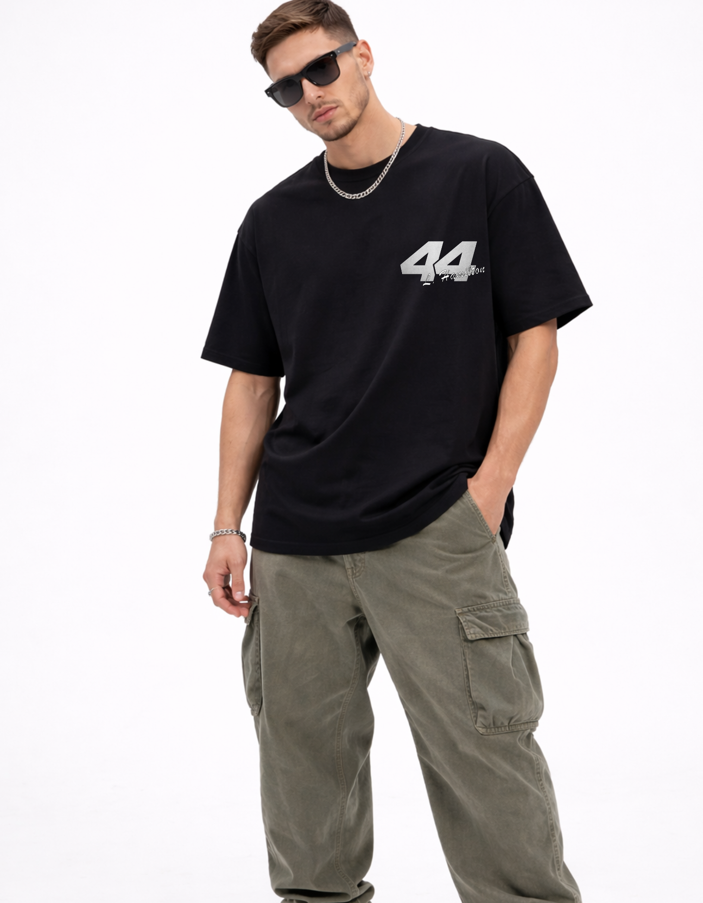 Lewis Hamilton Still We Rise F1 Oversized T-Shirt