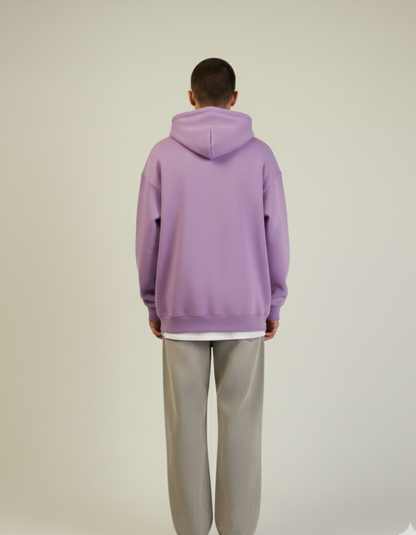 Oversized Lavender Hoodie