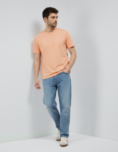 Peach Crew T-Shirt
