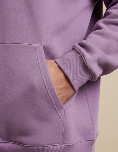 Oversized Lavender Hoodie