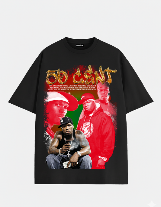 50 Cent Oversized T-Shirt