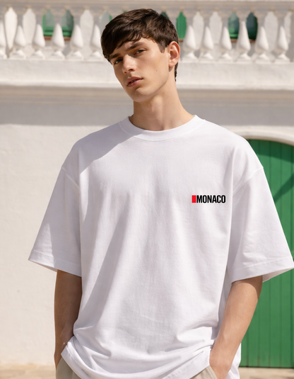 Oversized Monaco Grand Prix Streetwear Tee