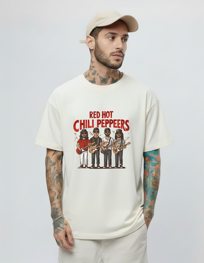 Red Hot Chili Peppers Oversized T-Shirt
