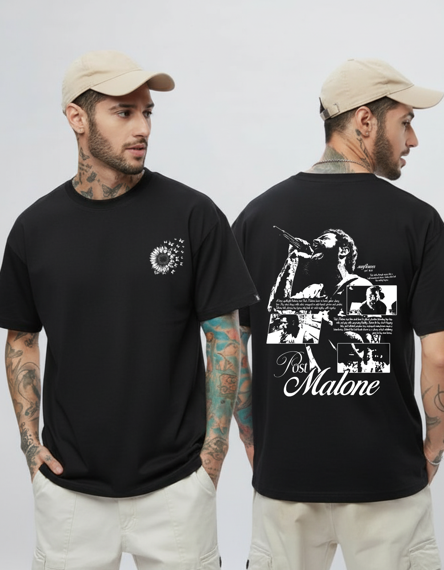 Post Malone Y2K Oversized T-shirt