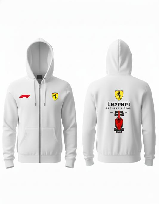 Ferrari F1 Zipper Hoodie