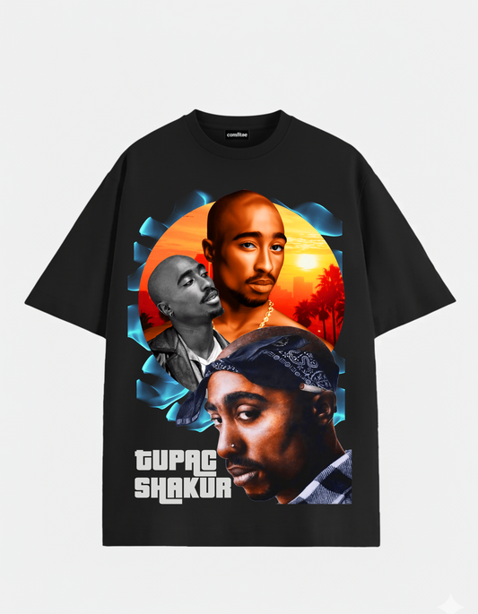 Tupac Graphic Oversized T-Shirt