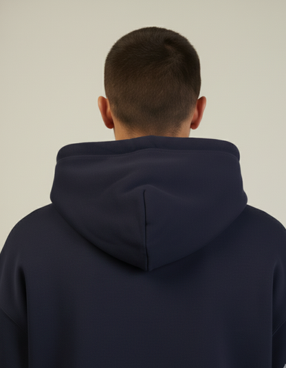 Oversized Navy Blue Hoodie