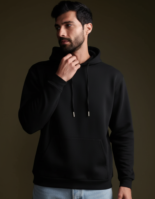 Oversized Black  Hoodie