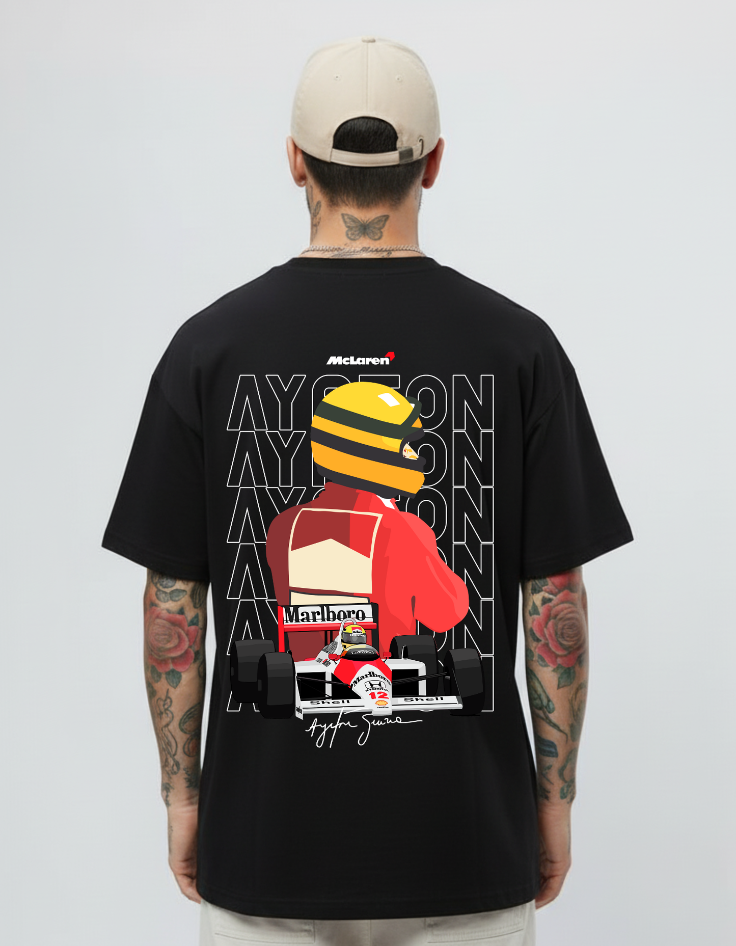 Oversized McLaren Vintage F1 Legend T-Shirt