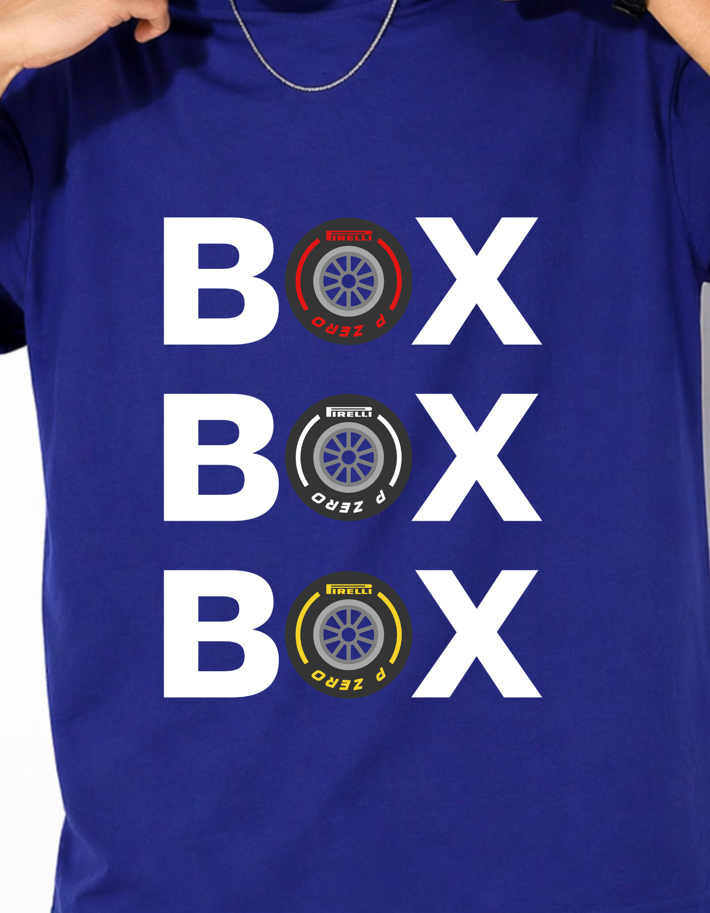 Box Box Box Oversized T-Shirt