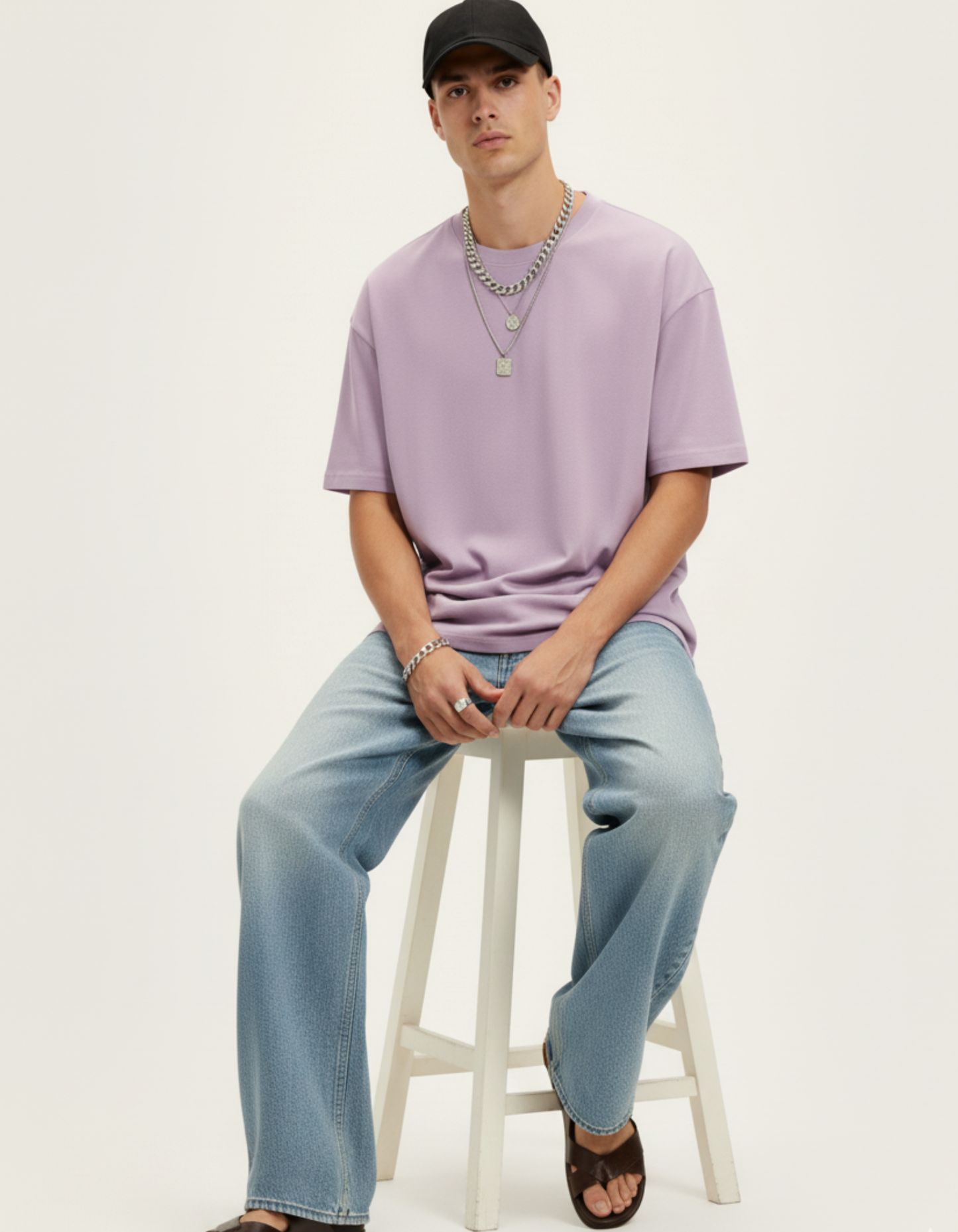Lavender Oversized T-Shirt