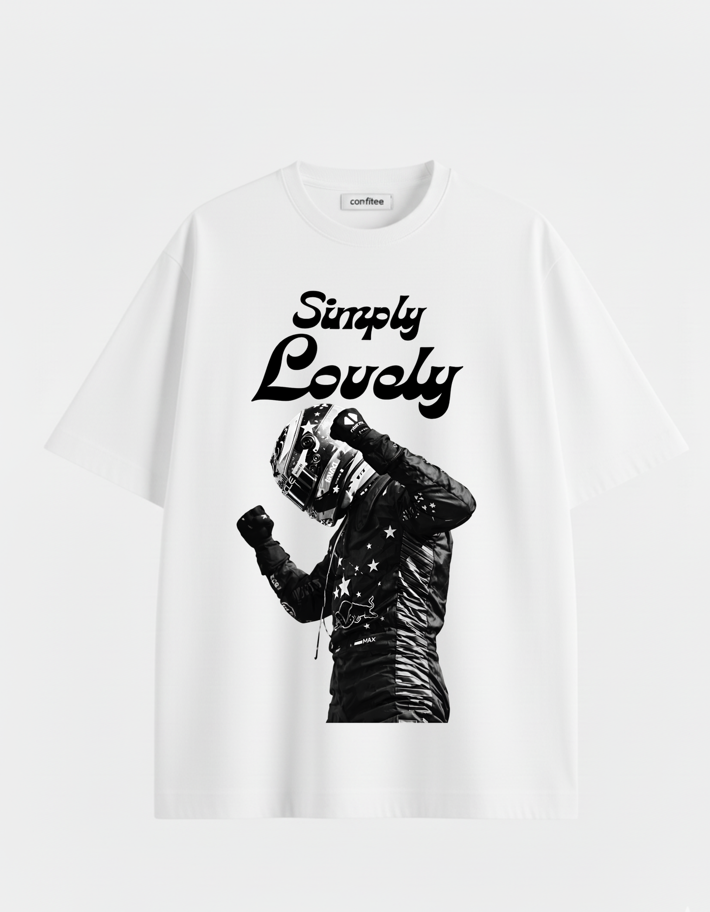 Oversized Smooth Operator Racing Graphic T-Shirt