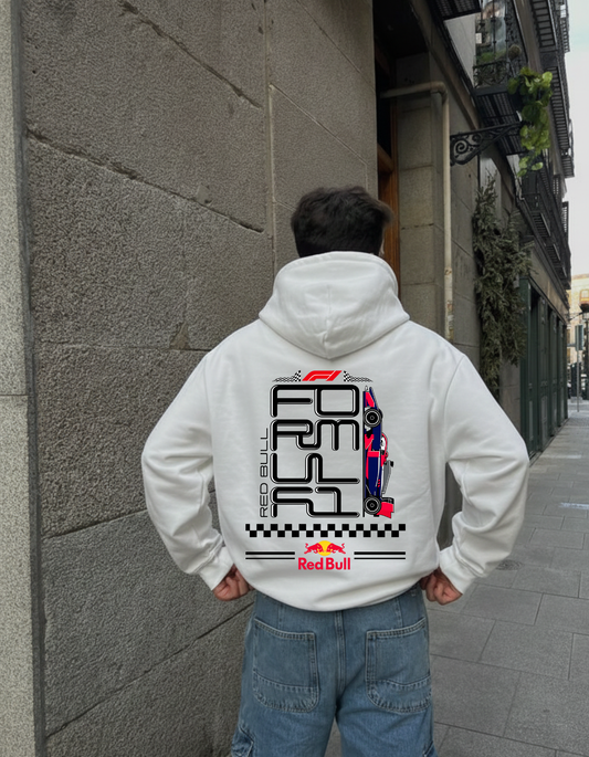 White Red Bull Motorsport Hoodie