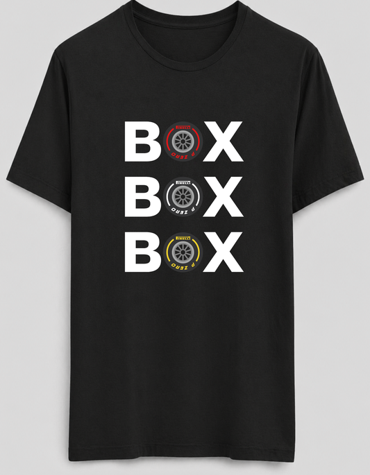BOX BOX BOX Formula 1 T-shirt