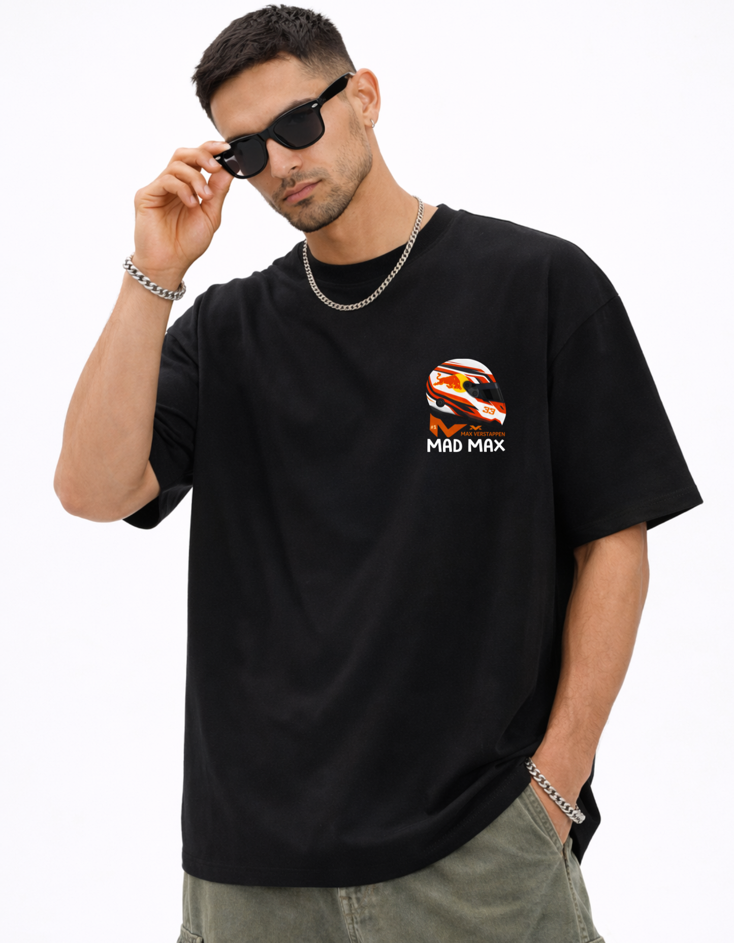 Oversized Max Verstappen #1 Driver F1 Tee