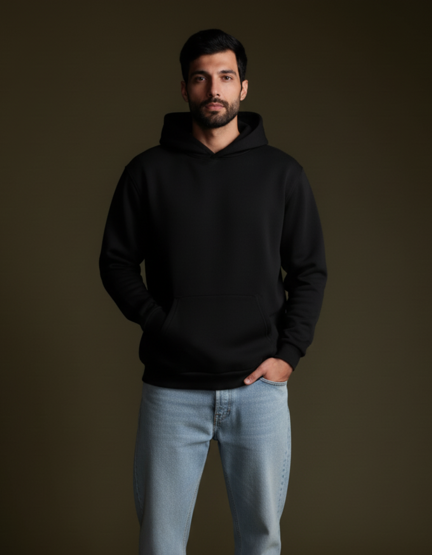 Oversized Black  Hoodie