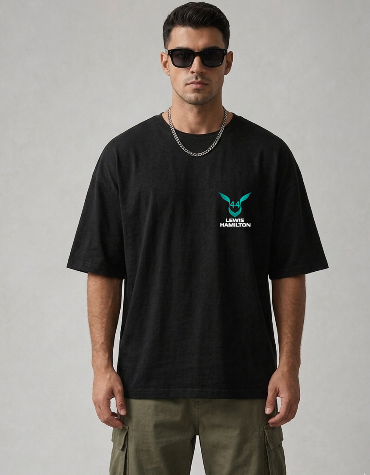 Lewis Hamilton 44 Oversized T-Shirt