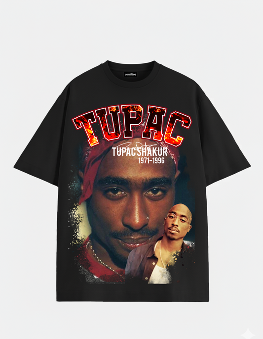 Tupac Graphic Oversized T-Shirt