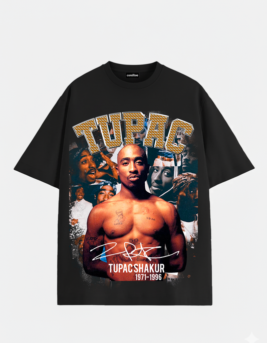 Tupac Graphic Oversized T-Shirt
