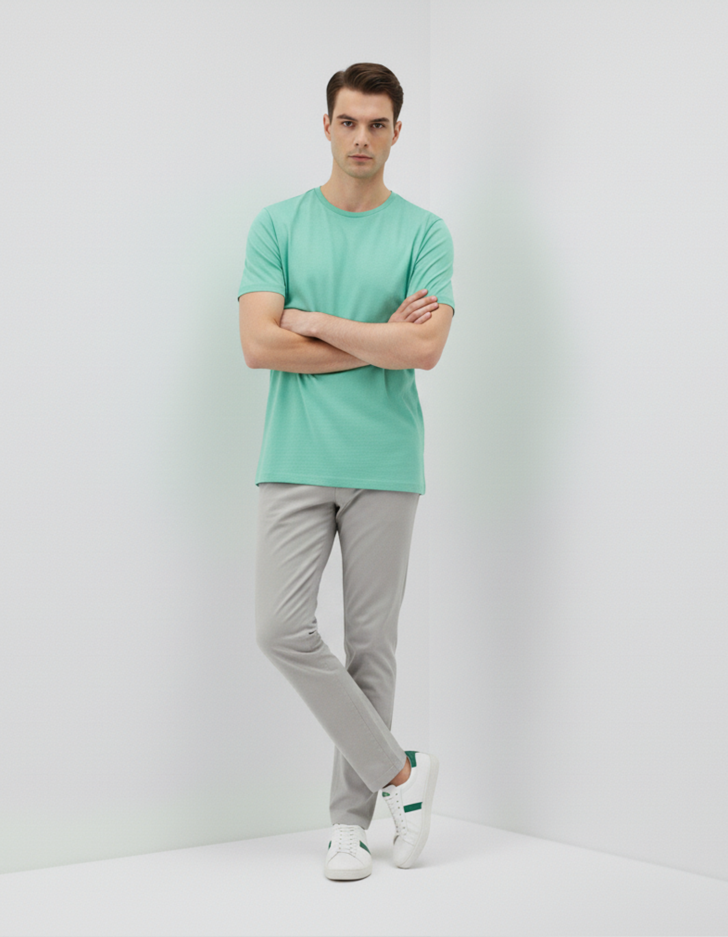 Classic Mint Crew Neck T-Shirt