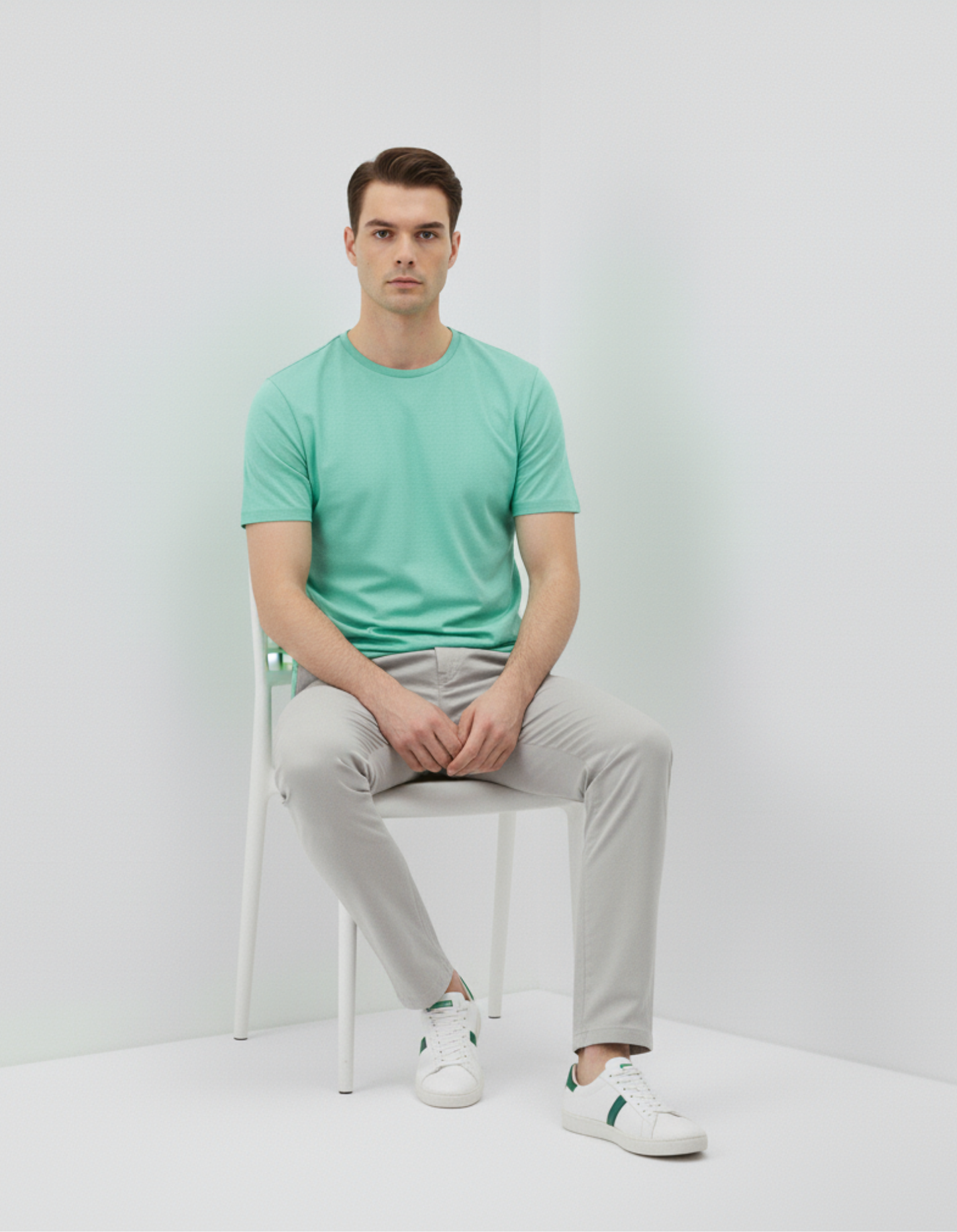 Classic Mint Crew Neck T-Shirt