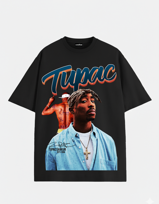 Tupac Graphic Oversized T-Shirt