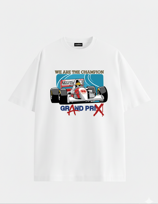 Ayrton Senna F1 Oversized Tee
