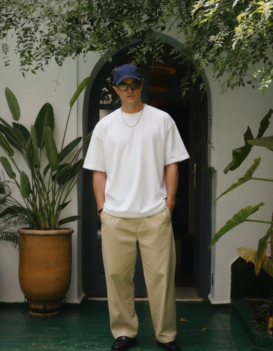 White Oversized T-shirt