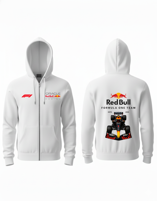 F1 Red Bull Zipper Hoodie