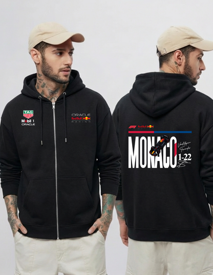 F1 Red Bull Monaco Zipper Hoodie