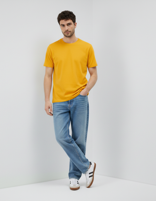 Golden Yellow Crew T-Shirt